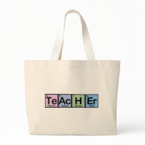 Teacher made of Elements Tote Bag