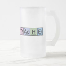 Teacher made of Elements Coffee Mug