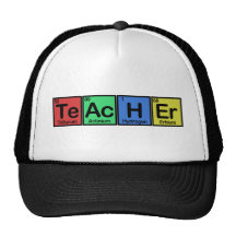 Teacher made of Elements colours Hats