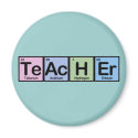 Teacher made of Elements magnets