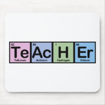 Teacher made of Elements Mouse Mats