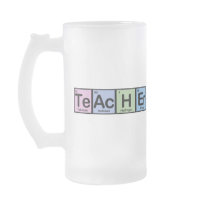 Teacher made of Elements Coffee Mug