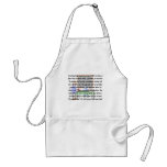 Teacher Retirement Story Art "Stinky Cat" aprons