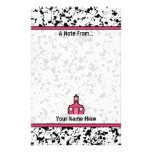 Teacher Stationery -  Black Paint Splatter