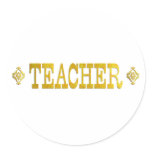 TEACHER stickers