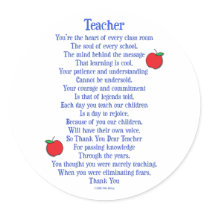 Teacher Stickers