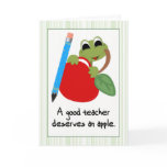 Teacher Thank You Card