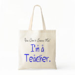 Teacher Tote Canvas Bags