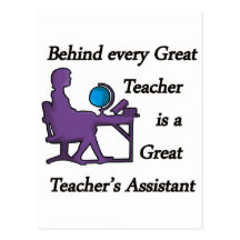 Teacher's Assistant Post Cards