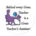 Teacher's Assistant stickers