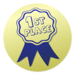 Teacher's Blue Ribbon Award Stickers