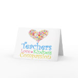 Teachers Card