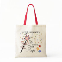 Teachers Create Magic by SRF Tote Bags