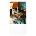 Teacher's Desk with Hurricane Lamp Photo Card