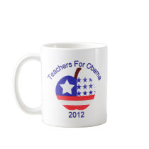 Teachers For Obama Tees and Gifts Coffee Mugs