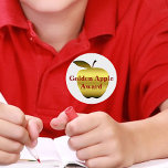 Teacher's Golden Apple Award Stickers