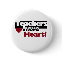 Teachers Have Heart Pin