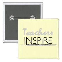 Teachers Inspire Tshirts and Gifts Button
