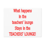 Teacher's Lounge