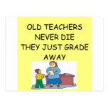 TEACHERS never die Post Card
