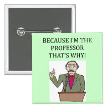 teachers & professors buttons