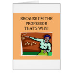 teachers & professors greeting card