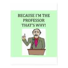 teachers & professors post cards