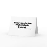 Teachers quote cards