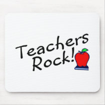 Teachers Rock Apple Mousepad
