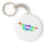 Teachers Rock Colour keychains