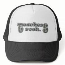 Teachers Rock Hats