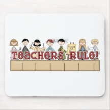 Teachers Rule! Mousepad