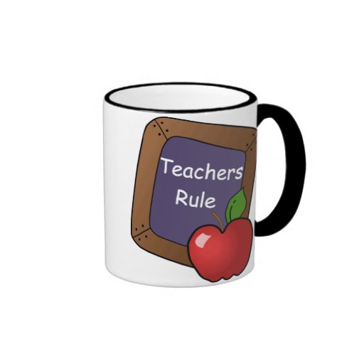 Teachers rule mug