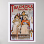 Teacher's Scotch Whisky posters