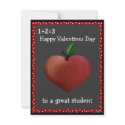 Teacher's Valentine Cards invitations