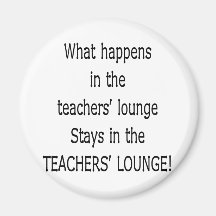 TEACHERSLOUNGE REFRIGERATOR MAGNETS