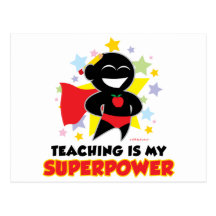 Teaching Is My Superpower Postcards