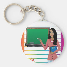 TeachingBusinessCard1 Keychain