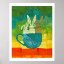 Teacup Bunnies Posters