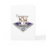 Teacup Clocks Greeting Card