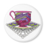 Teacup Hats Magnet