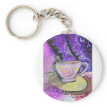 Teacup Keychain