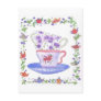 Teacup Stack Tea Time Post Card