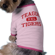 Teague - Tigers - Middle - Altamonte Springs Dog Tee Shirt