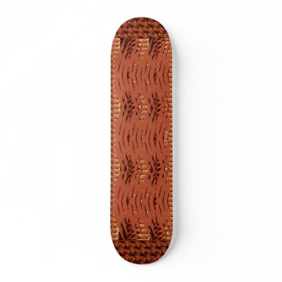 TEAK Skateboard by GypsyOwl