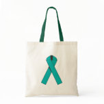 Teal Awareness Ribbon Products bags