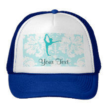 Teal Ballet Mesh Hat