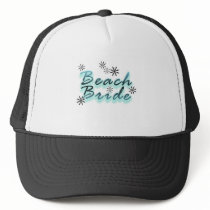 Teal Beach Bride Tshirts and Gifts Mesh Hat
