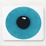 Teal Eyeball Mouse Pad mousepads