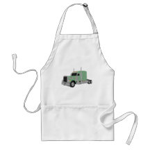 Teal Green peter built Apron